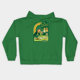 The Very Drunk Leprechaun Kids Hoodie